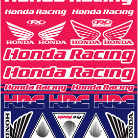 Decal Kit - Honda Racing