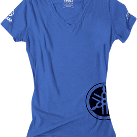 Women's Yamaha T-Shirt - Royal Blue - XL