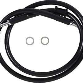 Brake Line - +10" - Black - '18-'20 Softail