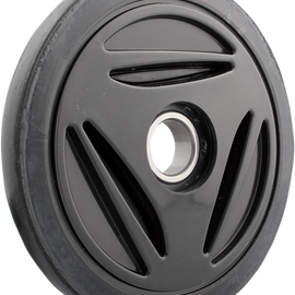 Idler Wheel with Bearing 6205-2RS - Black - Group 10 - 165 mm OD x 1" ID