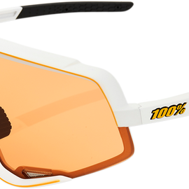 Glendale Sunglasses - White - Persimmon