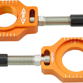 Chain Adjuster - KTM - Orange