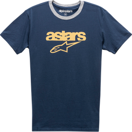 Match T-Shirt - Navy/Gray - Large