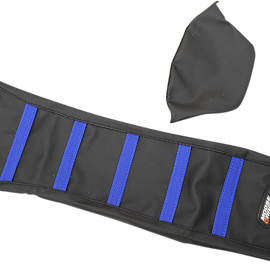 Ribbed Seat Cover - Blue - Yamaha