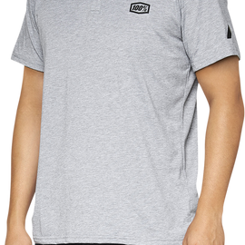 Corpo Polo Shirt - Heather Gray/Black - Large