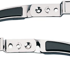 Rear Fender Strut - Stock-Style - Chrome/Black