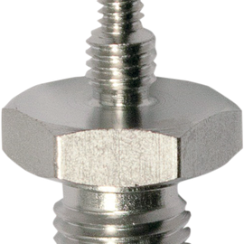 Straight Adapter - 3/8"-24 Male - Stainless Steel