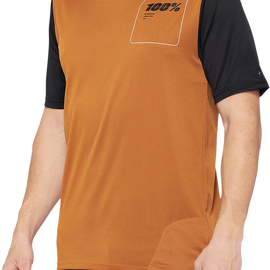 Ridecamp Jersey - Terracotta/Black - XL