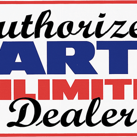 Parts Unlimited Dealer Decals - 2 Pack