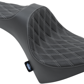 Predator III Seat - Double Diamond - Silver Thread - Scout