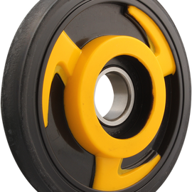 Idler Wheel with Bearing 6004-2RS - Yellow - Group 18 - 180 mm OD x 20 mm ID