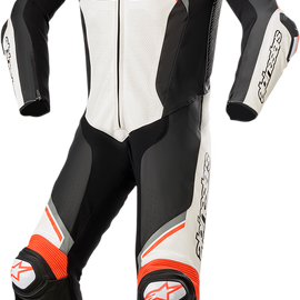 Missile Ignition v2 1-Piece Suit - Black/White/Red Fluorescent - US 36 / EU 46