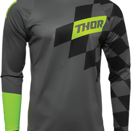 Sector Birdrock Jersey - Gray/Acid - 4XL