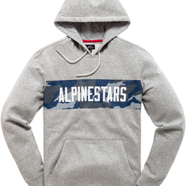 Blast Pullover Hoodie - Gray - Medium