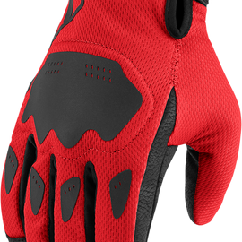 Hooligan™ CE Gloves - Red - Small