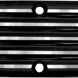 Inspection Cover - Black/Silver - Finned