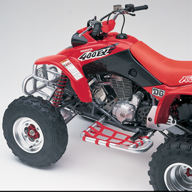 Nerf Bars - TRX400EX - Natrual/Red