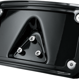 License Plate Mount - Black