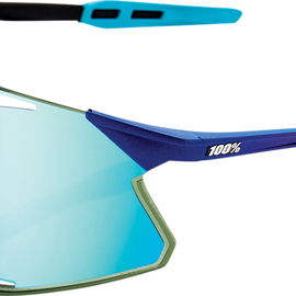 Hypercraft Sunglasses - Matte Metallic - Blue Mirror Lens