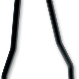Round Tapered Sissy Bar - Black - 13"749597313