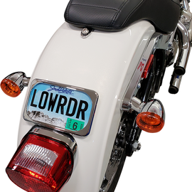 License Plate Mount - Large Radius