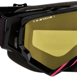 Vibe Goggles - Black/Pink