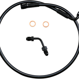 Upper Brake Line - 27" - Black8906