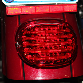 Taillight - without License Plate Illumination Window - Red