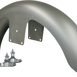 Front Fender Kit with Chrome Adapter - For 21" Wheel