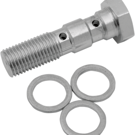 Banjo Bolt - 3/8"-24 - Dual