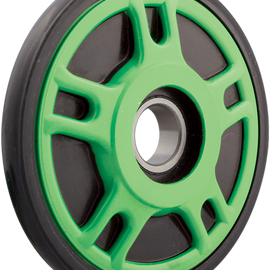 Idler Wheel with Bearing 6205-2RS - Without Insert - Green - Group 1 - 5.63" OD x 1" ID