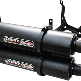 Muffler - Cerakote Black - Dual