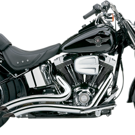 Escapes Cortos Speedster Swept Cromo Cobra 07-11 Softail