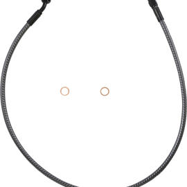 Brake Line - Front - 10 mm - 35° - 30" - KARBONFIBR