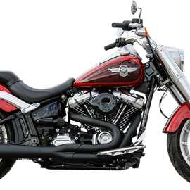 2:1 50 State Exhaust for M8 Softail - Black