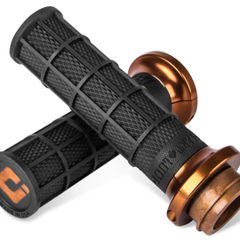 Black/Bronze V-Twin Grips