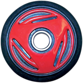 Idler Wheel with Bearing 6205-2RS - Red - Group 11 - 135 mm OD x 1" ID