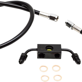 Brake Line - Black - 18-20 XL ABS