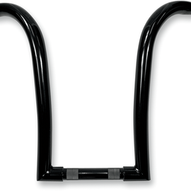 Black 1-1/4" Ape Hanger Handlebar w/ 14" Rise