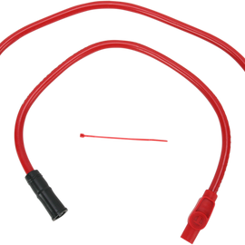 10.4 mm Spark Plug Wire - Black - '99-'08 Red