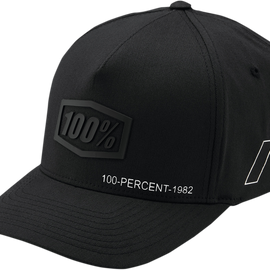 Shadow Flexfit® Hat - Black - Small/Medium