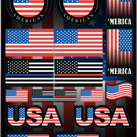 Decal Sheet - USA