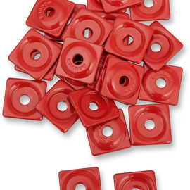 Support Plates - Red - 5/16" - 48 Pack