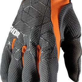 Draft Gloves - Charcoal/Orange - Medium