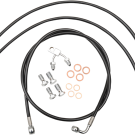 Brake Line - Black - 12-14 FXSB ABS 13+