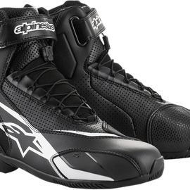 SP-1 v2 Vented Shoes - Black/White - US 11.5 / EU 46