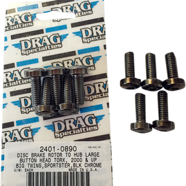 Kit Rotor to Hub Front Black