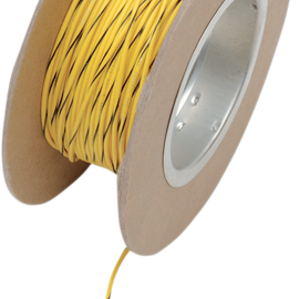 100' Wire Spool - 18 Gauge - Yellow/Black