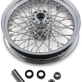 Rear Wheel - 60 Spoke - Single Disc/No ABS - Chrome - 16"x3.50"