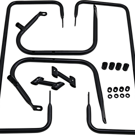 Saddlebag Rail - Black - FLT '97 - '08